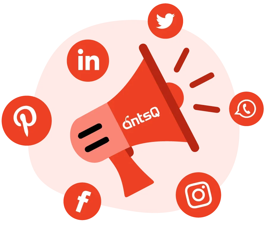 Antsq Digital Marketing Services Social Media Marketing